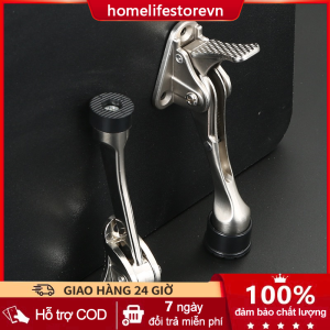 Chặn cửa móng ngựa chống va đập thông minh có lẫy gạt tăng chỉnh được chiều cao giữ cửa chống gió lùa home