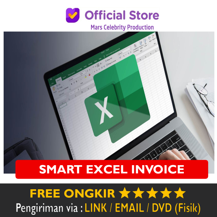 Paket Smart Excel Invoice Struk Kuitansi Kwitansi Program Aplikasi