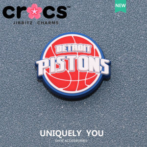 Charm cross Jibbitz Giày Khóa Hoa Đội Bóng Rổ Logo Thời Trang Phụ Kiện Trang Trí Giày Sticker Dép cross