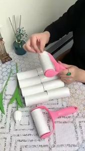 Cây lăn bụi làm sạch quần áo ga giường lông chó mèo có lõi lăn bụi thay thế