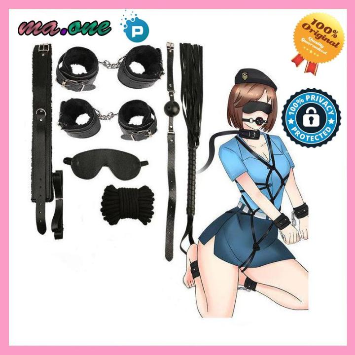 Passionate Fun Sm Torture Tool Bundled Rope Leather Plush Handcuffs Ankle  Cuff Restraints Sex Toy For Woman Couples adult Sensual Toys