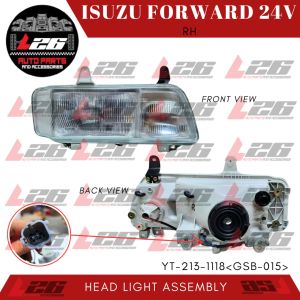 Isuzu Forward Giga F-Series 96-07 Headlight Assembly Headlamp 24V YT-213-1118 RH/LH