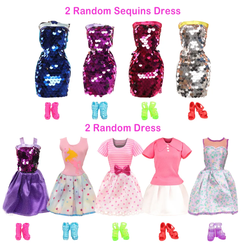  16 Pcs Doll Clothes and Accessories for Doll, 11.5