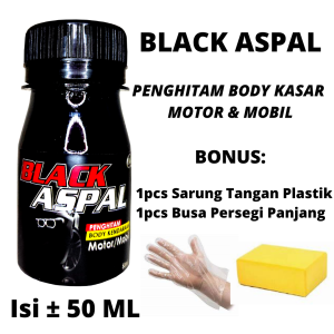 100% ASLI ! BISA BAYAR DI TEMPAT ! BLACK ASPAL 50 ML GRATIS SARUNG TANGAN DAN BUSA PENGHITAM BODY KASAR MOTOR PERMANEN BACK TO BLACK MOTOR BACK TO BLACK RH BACK TO BLACK PERMANENT BACK TO BLACK PENGHITAM MOTOR BACK TO BLACK NANOTECH BACK TO BLACK