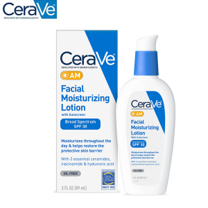 C ✦ eraVe AM / PM Facial Moisturizing Lotion 89ml | Lightweight Hydrating Face Lotion