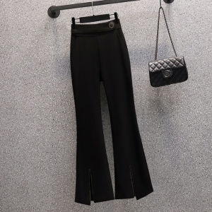 Womens Fashion Two Piece Suit Skinny Shirt With Long Pant Set