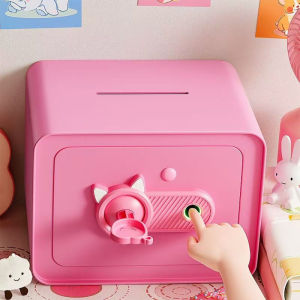 กระปุกออมสินเด็กสไตล์ใหม่ปี 2025 ระบุตัวตนด้วยลายนิ้วมือจริง กระปุกออมสินสำหรับเด็กผู้หญิง เข้าออกไม่ได้ แต่สามารถเข้าถึงได้อย่างปลอดภัย