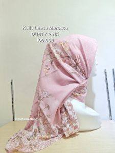 Elzatta KAILA LEESA MOROCCO Segiempat Motif Bahan Pollycotton Terdapat Plat Emas Elzatta Size 120X120cm hijab gampang dibentuk adem nyaman