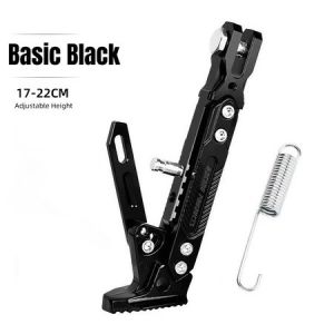 Motorcycle Side Stand Universal Adjustable Foot Side Support Stand CNC Full Aluminum Alloy