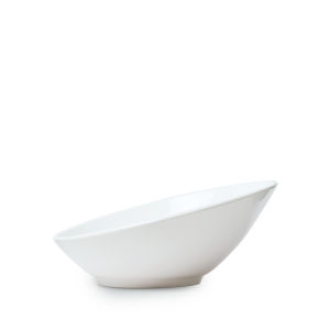 Tô nhựa melamine trắng cao cấp đựng salat trang trí - SALAD 17: 18.2 x 18.8 x 9.0 cm / SALAD 18 22.2 x 22.7 x 10.0 cm