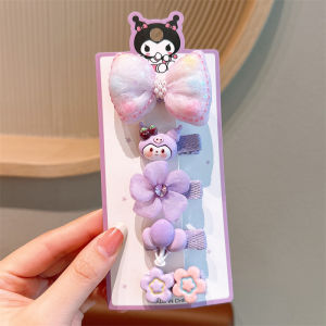 JEPIT RAMBUT ANAK KARAKTER SANRIO KEP RAMBUT HAIR CLIP FABRIC BOW LITTLE GIRL SWEET PRINCESS CUTE CARTOON
