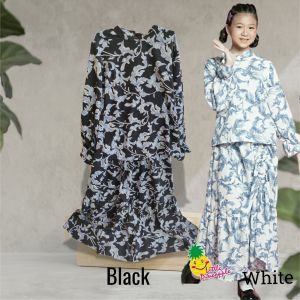 Little pineapple setelan blouse rok Rayon Aneira anak tanggung 9-14Y