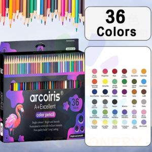 12/18/24/36Pcs Color Pencil Set Art Drawing Colored Pencil Student Painting School Supplies
