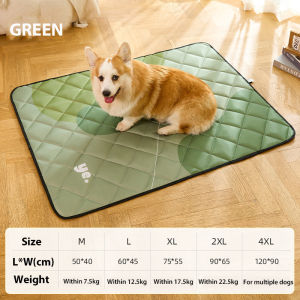 Pet Mat for Dogs Cats Washable Dog Pee Pad Reusable Non Slip Floor Protector Mat for Home Sofa Car Travel Waterproof