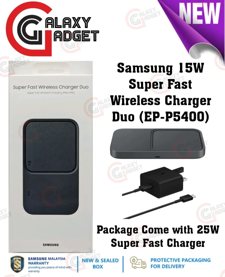 Original Samsung 15W Super Fast Wireless Charger Duo (EP-P5400) Qi