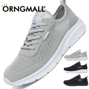 ORNGMALL Men Sneakers Fashion Casual Sport Shoes High Quality Sneakers Lace-Up Breathable Running Shoes Comfortable Casual Jogging Shoes Suitable for Daily Life and Sports 39-48