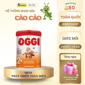 Sữa công thức Oggi L800/900g phát triển toàn diện hổ trợ tiêu hóa Vitadairy