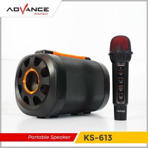 Speaker Bluetooth Full Bass / Salon Bluetooth Full Bass Advance Ks-615 "5 Inch" ( Bonus Mic Wireless ) | Speaker Bluetooth Karaoke Tanpa kabel | Speaker Advance Super Bass | Salon Bluetooth Karaoke | Tws Bluetooth ~ BRO