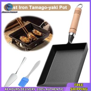 Winnereco Versatile Camping Egg Pan Non Stick Lightweight Frying Pan for Outdoor Cooking and Picnic Use