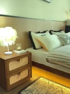 Sime Darby Ash Wood Floating Bed Frame Tatami Bed Frame Platform Bed Queen&king Size Bed Frame With Mattress