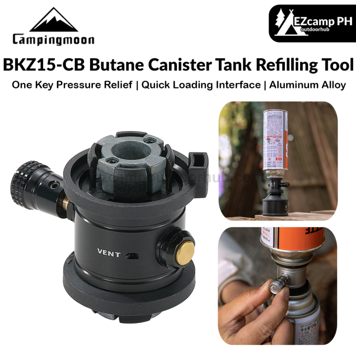 Campingmoon BKZ15-CB Butane Canister Tank Refilling Tool Portable ...