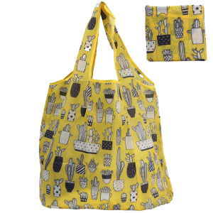 Folding Shopping Bag Eco Bag Washable Shoulder Bags Travel Tote Pouch Reusable Recycle Bag Portable Grocery Bag