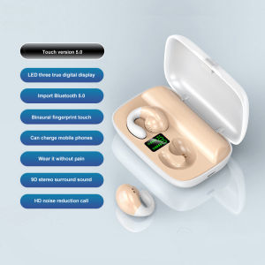 แนวคิดการนำกระดูก S19 VAORLO หูฟังเพลงกันน้ำกีฬาหูฟังสเตอริโอบลูทูธเบสไฮไฟตัดเสียงรบกวนแบบสัมผัสหูฟัง TWS