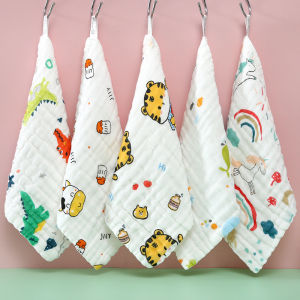 Khăn Sữa Vải Xô 6 Lớp Cao Cấp Kt 30x30cm Khăn Sữa Đa Năng Cho Mẹ Bỉm Mềm Mịn Thấm Hút Tốt Nhiều Họa Tiết Đáng Yêu Dùng Làm Khăn Mặt Khăn Sữa Cho Bé Sơ Sinh