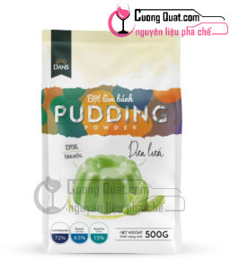 Pudding DANS  Gói 500gr Bột làm bánh Pudding - dùng Làm Topping các vị (Trứng socola phomai khoai môn...)