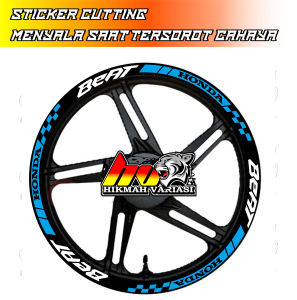 Stiker Sticker Velg All New Beat | Lis Velg Beat bisa COD