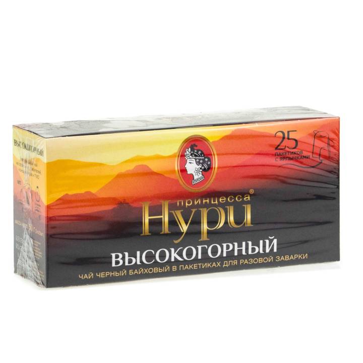 Чай Принцесса НУРИ черный высокогорный 25пак. | Lazada.co.th