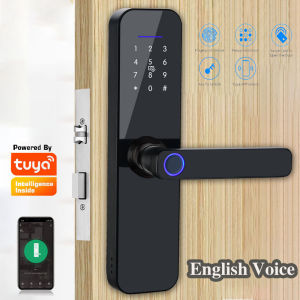 KASIDA bluetooth wifi tuya app smart door knob smart door lock main door with password fingerprint ic card key aluminum alloy smart lock fingerprint door knob electronic door lock for home hotel bedroom