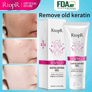 RtopR FDA Face Exfoliating Cream Skin Care Whitening Moisturizer Facial Scrub Treatment 40g