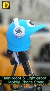 Waterproof shading Mobile phone holder with helme Motorcycle Bicycle Phone Holder Protector Umbrella