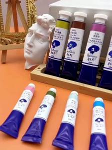 RUBENS Artist Watercolor Paint 18ml Professional Drawing Acuarela Artist Beginner Portable Art Supplies Student Supplies