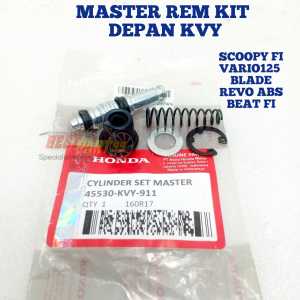 Master rem kit depan KVY BEAT REVO ABS BLADE SCOOPY FI kaulitas original ori asli bermutu AHM