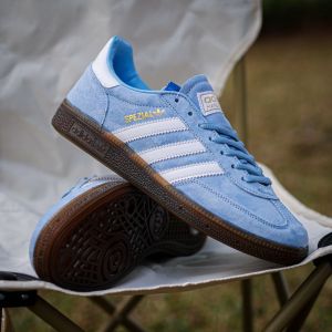 Sepatu Adidas Handball Spezial Ice Blue/Shoes Pria Blue Best Seller