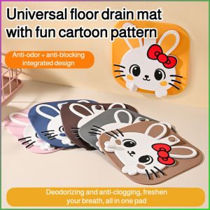 Anti-odor Floor Drain Durable Anti-odor Cover Silicone Anti-odor Convenient Installation