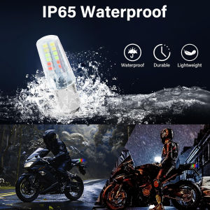 New car motorcycle LED brake light 1157 2835 32SMD flashing RGB flowing brake light