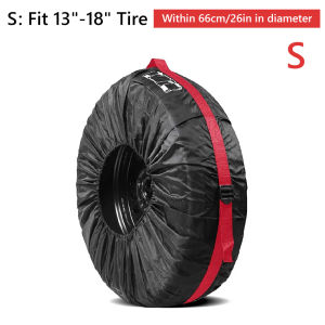 Universal Car Spare Tire Covers Case Auto Wheel Tires Storage Bags 210D Oxford Cloth Dust-proof Protector Car Styling Car Tire Cover