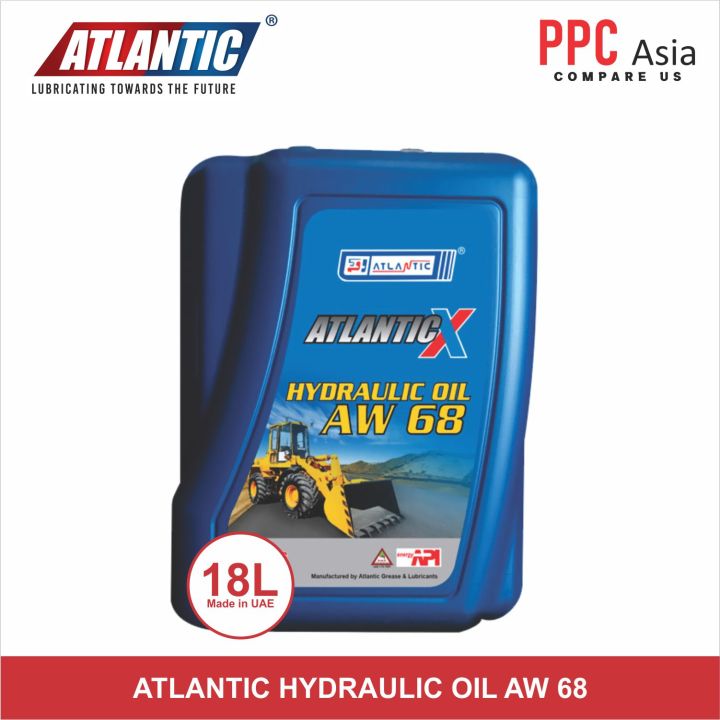 ATLANTIC HYDRAULIC OIL 68 AWT (18 LITERS) Lazada PH