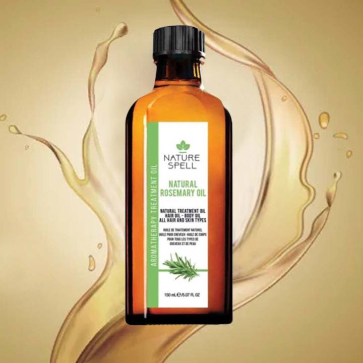 Nature Spell Rosemary Oil for Hair Growth & Hair Skin 150ml Anti Hair