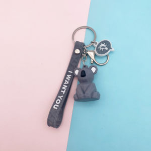 Bayar Di Tempat - Gantungan Kunci Hewan / Keychain Lucu dan Simple / 3D Model Animal Keychain / Gantungan Kunci Karakter Hewan 3D