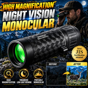 Night Vision High Power Binoculars Long Range High Magnification Clear View Outdoor Hiking Camping Hunting Telescope
