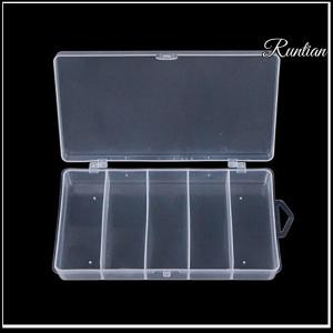 Badao 5 Compartments Fishing Tackle Box Storage Case Fly Fishing Lure Spoon Hook Bait Case Boxes Fishing Accessories Tools