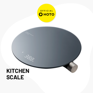 HOTO Smart Kitchen Scale – 0.1g Precision 3kg Capacity LED Display Bluetooth App Coffee Mode