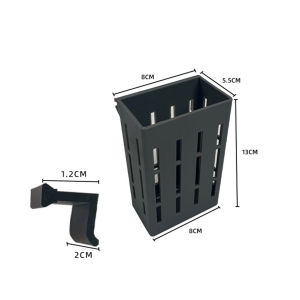 3pcs Hanging Aquarium Plant Holder Plastic Fish Tank Plant Cup Aquatic Plant Pot With Hanging Hook