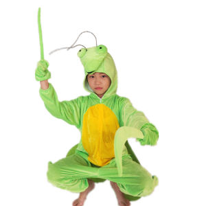 Childrens New Mantis Animal Insect Cute Halloween Cosplay Stage Performance Costume Set