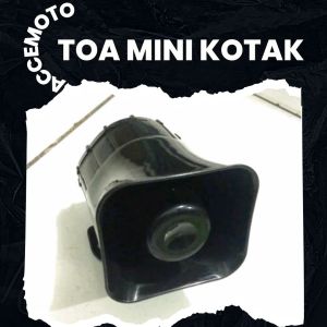 Toa mini corong kotak speaker mini