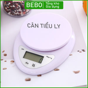 Cân tiểu ly điện tử dành cho nhà bếp cân bánh độ chính xác cao đo tới 5kg